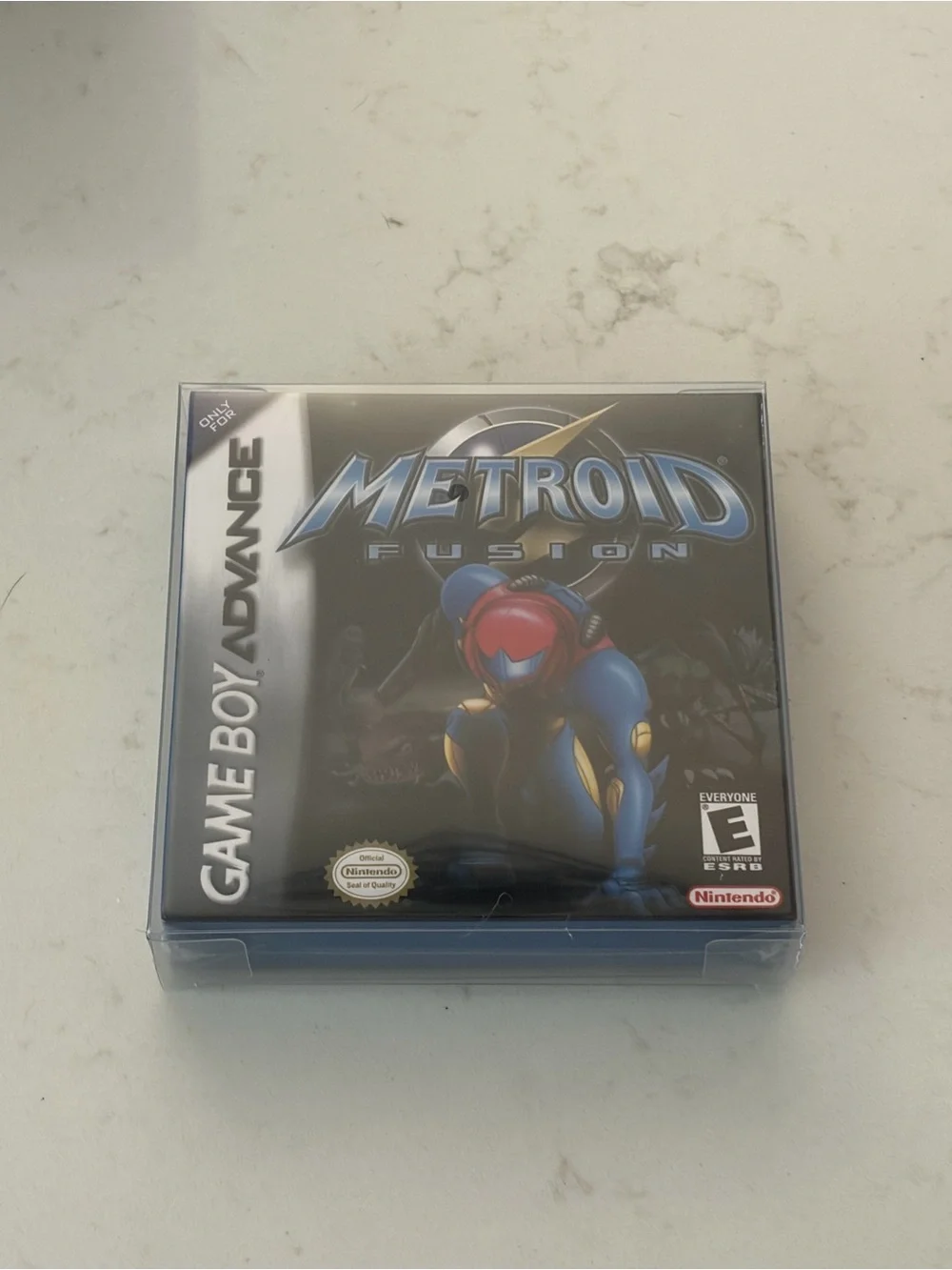 Nintendo Metroid Fusion Game Boy Advance - Black, Blue, Red Artwork
